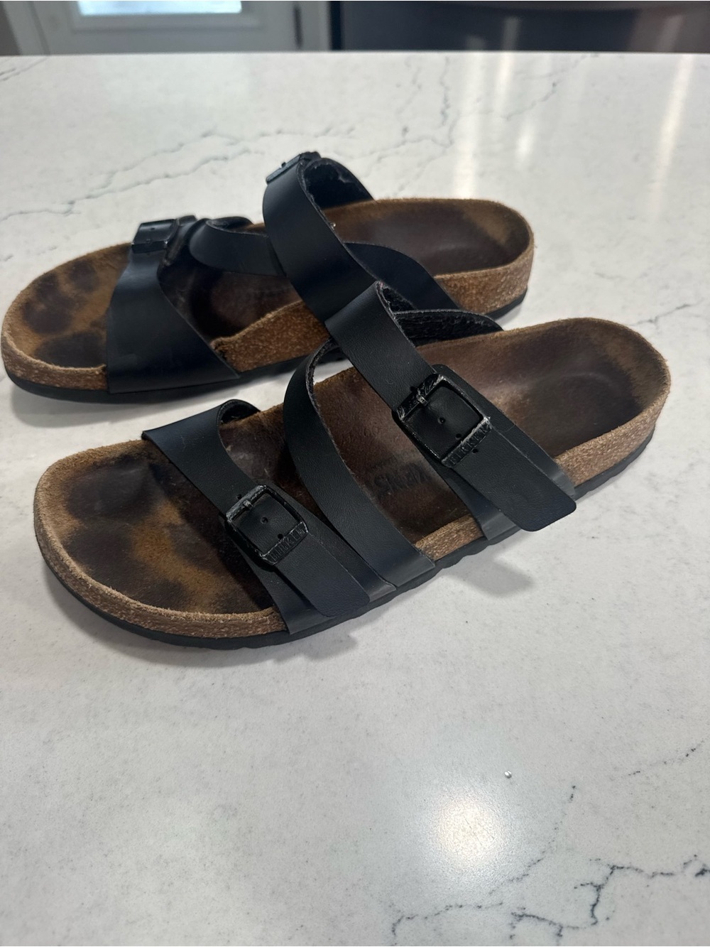 Birkenstock Franca Black Sandals – Women’s Size 40 / US 9–9.5 - Picture 7 of 9
